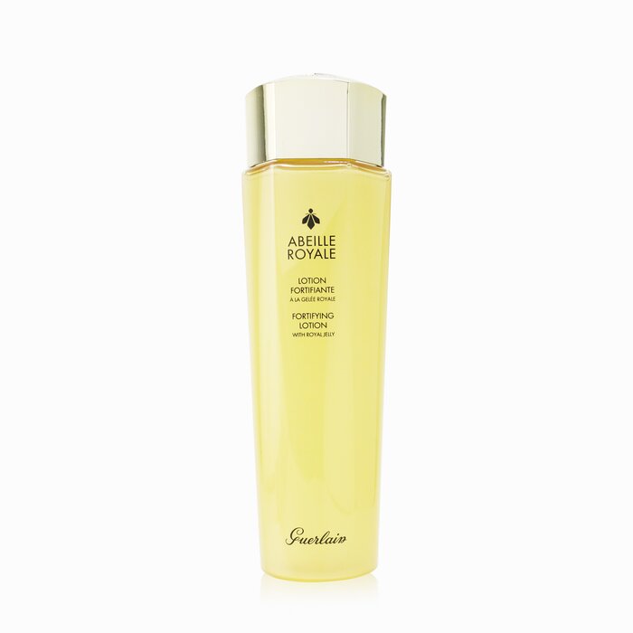 A high-potency strengthening facial lotion Powered by 25 times more concentrated in Royal Jelly through microencapsulation Helps skin resist various stressors & pollution Features a fresh, aqueous & sense-enhancing formula with 98% naturally derived ingredients Protects skin from the appearance of the signs of aging Strengthens skin barrier while re-balancing & hydrating Prepares skin for the Abeille Royale skincare ritual Infused with fresh & airy honeyed scents Skin becomes softer, smoother, more radiant & resistant Perfect for all skin types, even sensitive