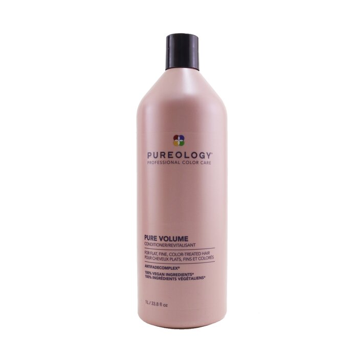 A lightweight conditioner that enhances volume & restores movement to flat, fine, color-treated hair Features a ZeroSulfate®, 100% vegan formula Powered by patented ANTIFADE COMPLEX® to protect color vibrancy & ensure lasting color payoff Contains Sunflower Seed, a UV Filter & Vitamin E to fight color-depleting environmental effects Scented with a signature aromatherapy blend of Pink Grapefruit, Wild Rose & Cedarwood Hair appears fuller & shinier with brilliant color Free of parabens & mineral oils