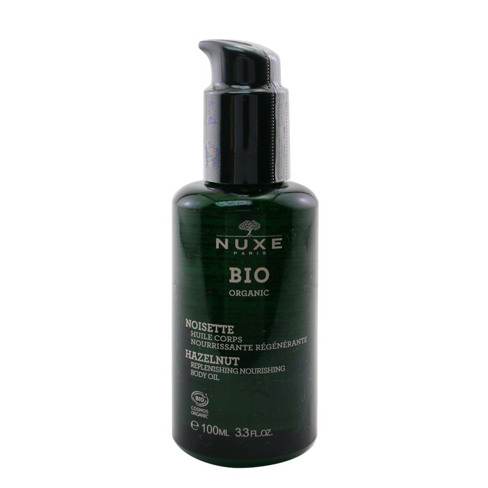 An organic, nourishing body oil for dry skin Features an intensely sensory texture & an orange blossom scent ideal for massaging Contains 100 % natural origin ingredients & 96.8 % of ingredients processed from organic farming Blended with a star active ingredient: Hazelnut oil, obtained by cold-pressing & rich in essential fatty acids to intensely nourish skin Infused with organic botanical oils of Sesame, Safflower & Sunflower to improve skin’s suppleness Skin feels more elastic & renewed