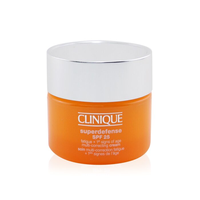 An oil-free, refreshing silky facial cream with SPF Features a sweat- & humidity-resistant formula Uses exclusive Stop Signs™ Technology to combat modern aggressors that can tire skin & accelerate aging Packed with anti-oxidants such as Vitamin E to protect skin from free radical damage Contains a fermented energy blend including carnitine that delivers energy to skin Infused with sunscreen ingredients like Avobenzone & Octisalate to offer UVA/UVB protection Awakens skin instantly & continuously with 12 hours of anti-fatigue radiance Visibly corrects first signs of aging, uneven texture, dullness, fine lines & wrinkles Unveils refreshed, hydrated & more youthful-looking skin Free of parabens, phthalates, fragrance, synthetic colors, denatured alcohol & SLS