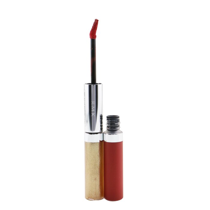 A double-ended lip colour that combines rouge & gloss The rich, vivid, matte rouge colour gives a soft & creamy application to envelop the lips The other end is a seductive gloss specially selected to pair with each rouge for an expressive lip look Creates the look you want with a gloss for crystalline shine & colour Available in a range of shades for selection