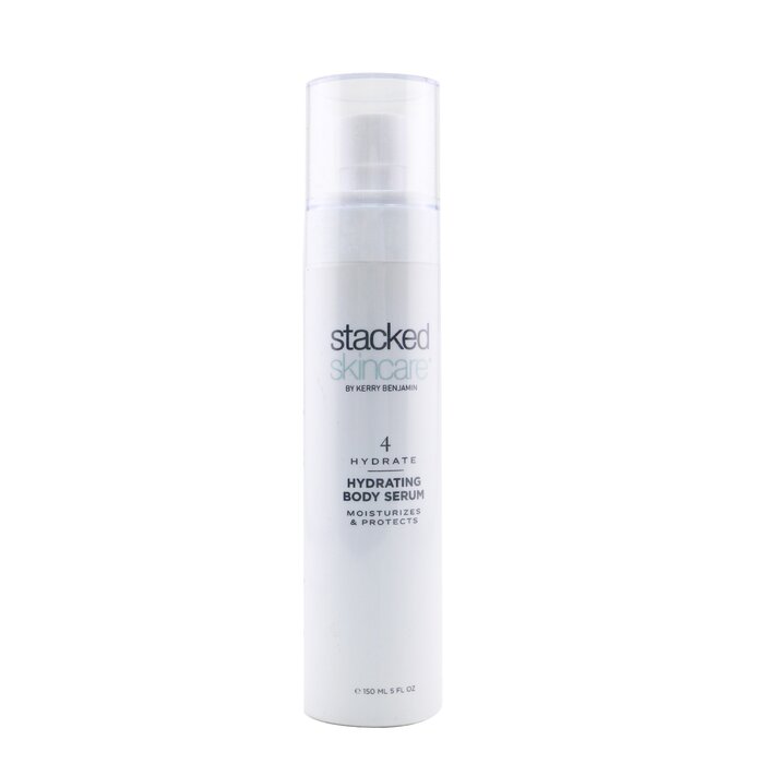 A plant-based anti-aging body serum Lightweight & fast-absorbing milky serum texture dries instantly on skin Formulated with green coffee extract to instantly lift skin Contains phyto-glycogen & peptides that work long-term to create plumper, firmer-looking skin Boosted with skin-softening lactic acid to dissolve dry patches & bumps Enables skin to better absorb plant-based hydrators like anti-wrinkle squalane & smoothing jojoba esters Infused with powerhouse anti-oxidants from apple extract & Japanese knotweed Helps prevent future signs of aging by blocking free radicals that cause skin damage Minimizes the appearance of stretch marks & visibly brightens dark spots Body skin becomes sleeker, more elastic & younger-looking