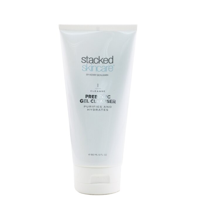 A balancing daily facial cleansing gel Helps gently rinse away pore-clogging impurities & removes makeup without drying out skin Formulated with a prebiotic complex & copper gluconate, an essential mineral that helps soothe & repair damaged skin Fights the bad bacteria that cause acne, sensitivity & skin reactions The aqua hue is from copper gluconate Leaves skin feeling soft, plump, balanced & hydrated