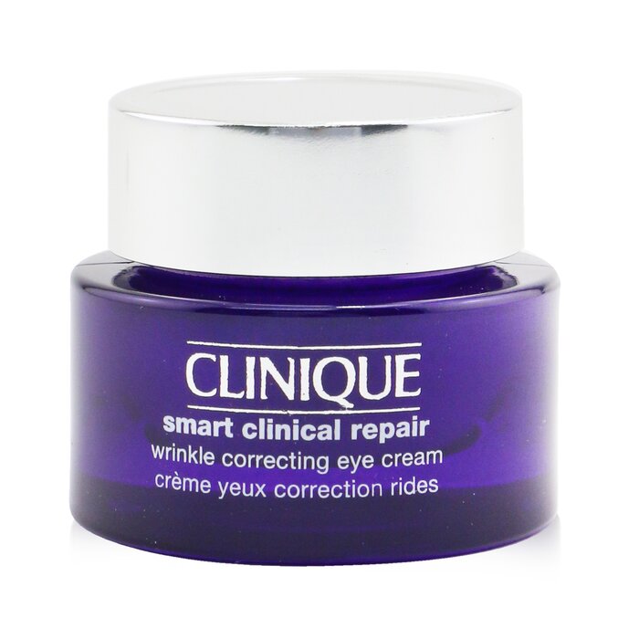 A potent wrinkle correcting eye cream Powered by CL1870 Peptide Complex™, an expert peptide blend engineered to fight the look of wrinkles by boosting natural collagen Helps strengthen skin's natural support structure Formulated with Hyaluronic Acid to maintain moisture levels & minimize the look of fine, dry lines Enhanced with Glycerin that boosts skin’s ability to extract water from the air Infused with Caffeine, an anti-irritant to soothe & calm skin Reveals a softer, smoother, stronger, bouncier, plumper & more youthful-looking eye area Perfect for all skin types Free of parabens, phthalates & fragrance