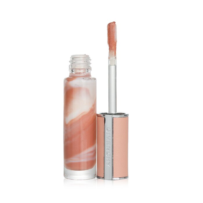 A hydrating & plumping tinted lip balm with 97% skincare ingredients The new marbled formula provides a lightweight, creamy, comfortable texture & a natural glow to lips Offers a light tint & a healthy glossy finish in a couture range of shades Formulated with pink pepper extract, hyaluronic acid & shea butter to nourish & soothe lips Enriched with Vitamin C to energize lips & improve volume Leaves lips smooth & swathed in 24-hour hydration Features an innovative vegan cactus-based case
