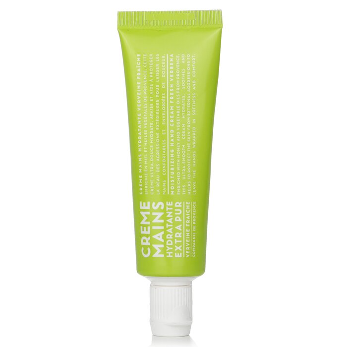 A hydrating & soothing aromatic hand cream Features a lightweight, ultra-smooth & non-greasy texture Enriched with a trio of botanical oils to gently care for skin Helps hydrate, soothe & protect skin against environmental aggressors Infused with a delightful Fresh Verbena fragrance Leaves hands feeling comfortable & enveloped in softness