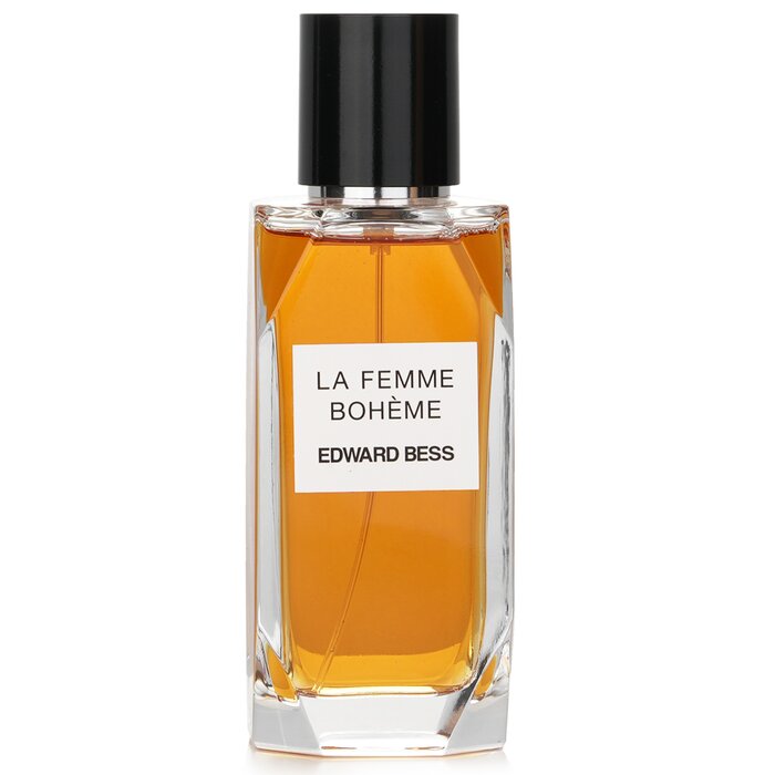 - La Femme Boheme by Edward Bess is a Amber Floral fragrance for women. - A soupcon of dried sweat mixed with a veil of smoke lingers on her skin, a scent intensified by the blaze of the afternoon heat. - The nose behind this fragrance is Carlos Benaim. - Top Notes: White Floral Notes - Middle Notes: Honey, Jasmine Absolute - Base Notes: Amber