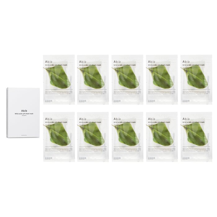 A box of moisturizing & mild acidic pH sheet mask Developed with a pH value which is nearly close to skin without any irritation Enriched with 89% extract of Huttuynia cordata in the hillside in Jiri Mountain Calms, soothes, relieves skin & strengthens immunity of skin Tightens & improves elasticity of skin The special ALBAM sheet is made of bamboo fabric & albumin(egg white) & highly adhering Suitable for sensitive skin